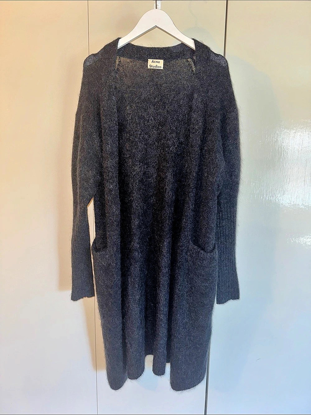 ACNE STUDIOS Oversized Mohair Cardigan